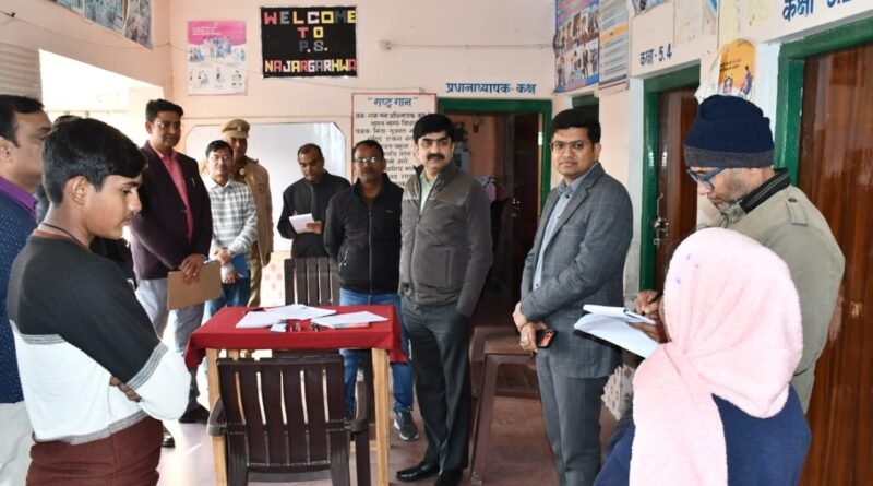 सिद्धार्थनगर: मतदाता सूची पुनरीक्षण कार्य का मंडलायुक्त/रोल प्रेक्षक अखिलेश सिंह और डीएम ने किया औचक निरीक्षण