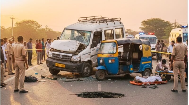 सिद्धार्थनगर: मैजिक और टेम्पो की भीषण भिड़ंत, एक वृद्ध की मौत, दो गंभीर रूप से घायल सिद्धार्थनगर: मैजिक और टेम्पो की भीषण भिड़ंत, एक वृद्ध की मौत, दो गंभीर रूप से घायल