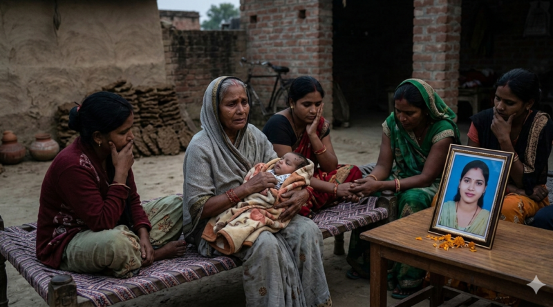  दहेज की बलि चढ़ी एक और बेटी: दो माह के मासूम के सिर से उठा मां का साया, ससुरालियों पर हत्या का केस दर्ज