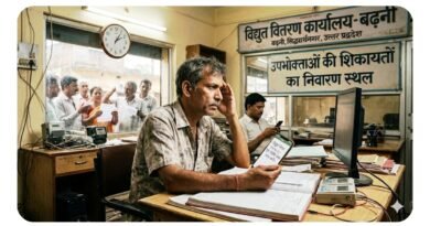 बढ़नी: बिना रीडिंग दफ्तर में बैठकर बना रहे बिजली बिल, उपभोक्ताओं में भारी रोष