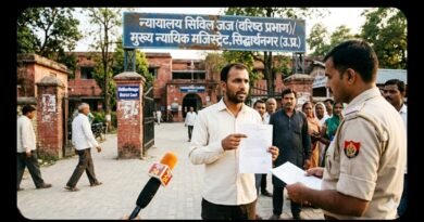 सिद्धार्थनगर: कोर्ट से दोषमुक्त होने के बाद युवक की हुंकार, फर्जी केस में फंसाने वाले पुलिसकर्मियों और SSB जवानों पर कार्रवाई की मांग