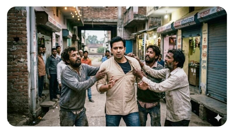 बढ़नी में नशेड़ियों का दुस्साहस: सादे लिबास में पहुंचे ‘साहब’ से भिड़े स्मैकची, जमकर हुई धक्का-मुक्की