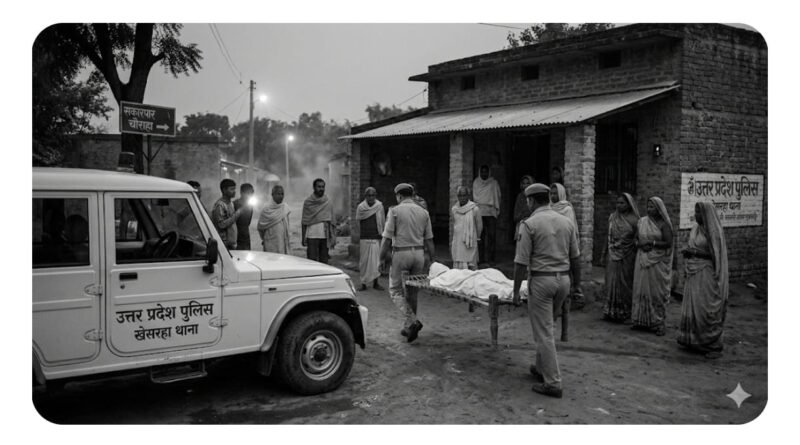 संदिग्ध परिस्थितियों में छत की कुंडी से लटका मिला युवती का शव, इलाके में सनसनी