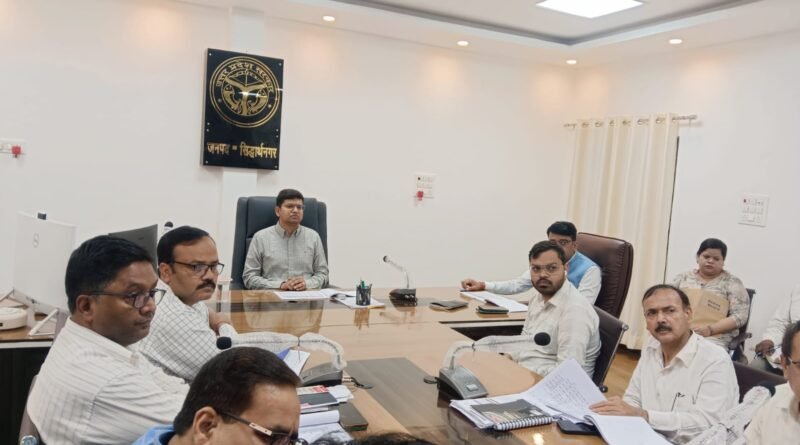 कुपोषण मुक्त सिद्धार्थनगर: जिलाधिकारी ने दिए सख्त निर्देश, लापरवाही पर रुकेगा वेतन