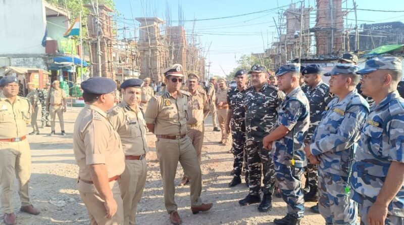 भारत-नेपाल सीमा पर सुरक्षा सख्त: DIG संजीव त्यागी ने खुनुवा बॉर्डर का किया औचक निरीक्षण