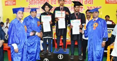 श्री हरिराम शर्मा पब्लिक इंटर कॉलेज में मेधावी छात्रों का भव्य सम्मान समारोह,संस्कार और कौशल पर फोकस