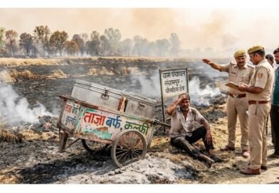 आग का तांडव: पछुआ हवाओं ने बरपाया कहर, आग की लपटों में घिरा मासूमों का ‘सफेद सुकून’ बेचने वाला आग का तांडव: पछुआ हवाओं ने बरपाया कहर, आग की लपटों में घिरा मासूमों का ‘सफेद सुकून’ बेचने वाला