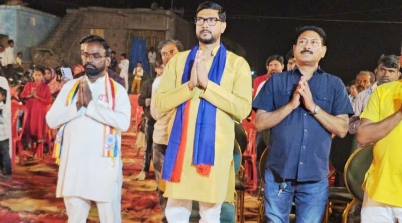 समाज को नई दिशा देने वाले महानायक को नमन — ग्राम बैजनथा में धूमधाम से मनाई गई बाबा साहेब की जयंती