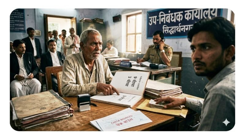 सिद्धार्थनगर: 5.50 करोड़ की जमीन डील में बड़ी धोखाधड़ी, 3 बीघा की आड़ में 9 बीघा हड़पने की साजिश