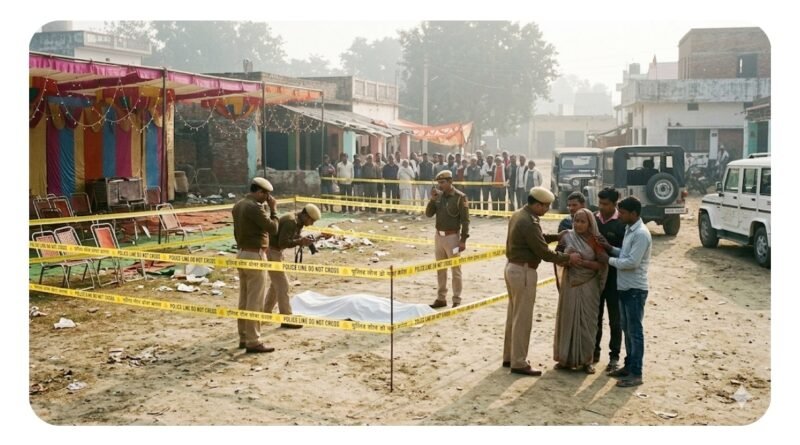 बांसी: शादी समारोह में आए युवक की संदिग्ध परिस्थितियों में मौत, माघ मेला मैदान में मिला शव