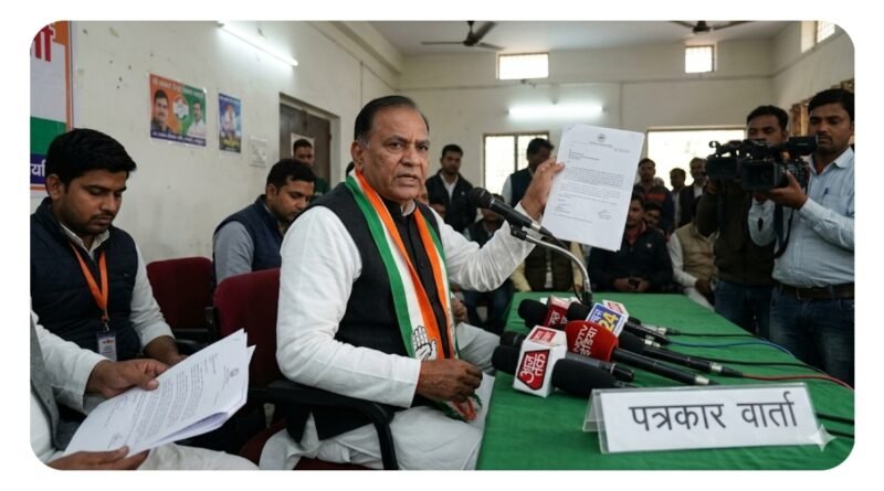 पुलिस-भूमाफिया सांठगांठ के खिलाफ कांग्रेस का हल्ला बोल: अमर नाथ अग्रहरी ने DIG को लिखा पत्र, दी अनशन की चेतावनी पुलिस-भूमाफिया सांठगांठ के खिलाफ कांग्रेस का हल्ला बोल: अमर नाथ अग्रहरी ने DIG को लिखा पत्र, दी अनशन की चेतावनी