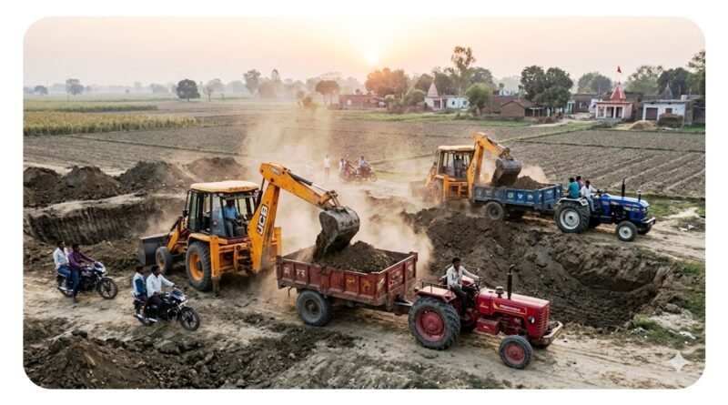 सिद्धार्थनगर: बेखौफ खनन माफिया, प्रशासन की चुप्पी से ग्रामीणों में भारी रोष