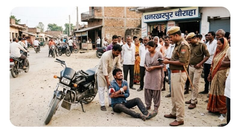 बड़ी खबर – बहन के घर से लौट रहे युवक पर चाकू से जानलेवा हमला, धनखरपुर चौराहे पर घेराबंदी कर पीटा