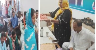नगर पालिका कर्मियों का सम्मान: अध्यक्ष चमनआरा और पूर्व अध्यक्ष इदरीश पटवारी ने भेंट किए उपहार