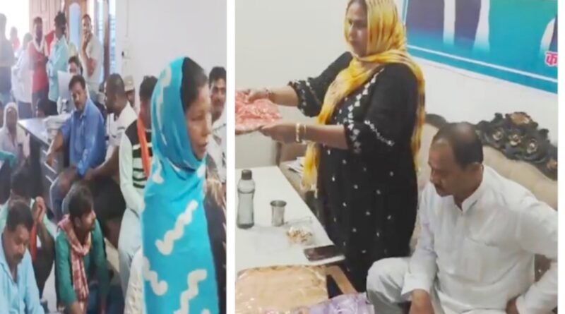 नगर पालिका कर्मियों का सम्मान: अध्यक्ष चमनआरा और पूर्व अध्यक्ष इदरीश पटवारी ने भेंट किए उपहार