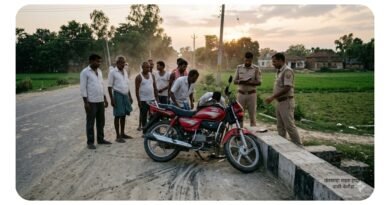 नीलगाय को बचाने के चक्कर में पुलिया से टकराई बाइक, पूर्व प्रधान की दर्दनाक मौत