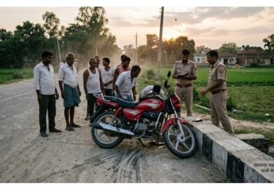 नीलगाय को बचाने के चक्कर में पुलिया से टकराई बाइक, पूर्व प्रधान की दर्दनाक मौत