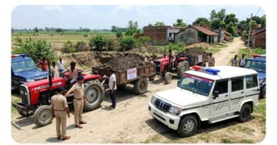 अवैध खनन पर प्रशासन का कड़ा प्रहार: एसडीएम ने पीछा कर पकड़ीं मिट्टी लदी दो ट्रैक्टर-ट्रॉलियां, सीज