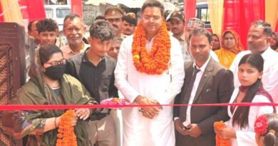शोहरतगढ़ विधायक विनय वर्मा ने किया अल हयात हेल्थ केयर एंड फ्रेक्चर क्लीनिक का भव्य उद्घाटन