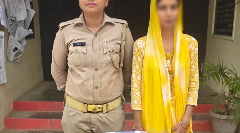 सिद्धार्थनगर: चोरी के शत-प्रतिशत जेवरों के साथ महिला अभियुक्ता गिरफ्तार, लोटन पुलिस को मिली बड़ी कामयाबी