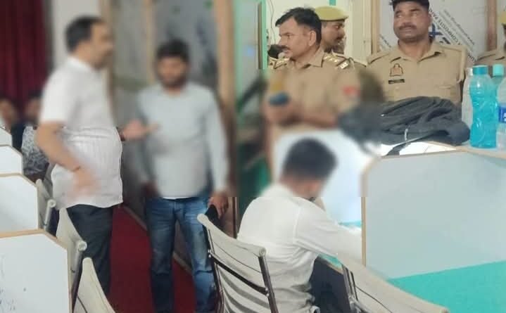 अग्निशमन विभाग व थाना सिद्धार्थनगर पुलिस द्वारा जनपद में संचालित कोचिंग संस्थानों एवं लाइब्रेरी की अग्नि सुरक्षा जांच की गयी तथा आग से बचाव के सम्बन्ध में जानकारी दी गयी