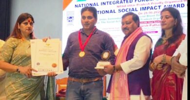 सिद्धार्थनगर का बढ़ा मान: शिक्षक और समाजसेवी हिमांशु द्विवेदी ‘नेशनल सोशल इम्पैक्ट अवार्ड’ से सम्मानित