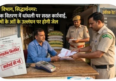 उर्वरक वितरण में धांधली पर सख्त एक्शन: सिद्धार्थनगर में तीन दुकानों के लाइसेंस निलंबित, नियमों के उल्लंघन पर होगी जेल उर्वरक वितरण में धांधली पर सख्त एक्शन: सिद्धार्थनगर में तीन दुकानों के लाइसेंस निलंबित, नियमों के उल्लंघन पर होगी जेल
