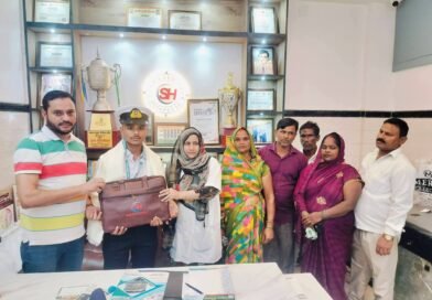 डुमरियागंज: साजिदा हॉस्पिटल ने मर्चेंट नेवी में चयनित शिवा सोनी को किया सम्मानित, डॉ. रफ़ीउल्लाह ने सराहा