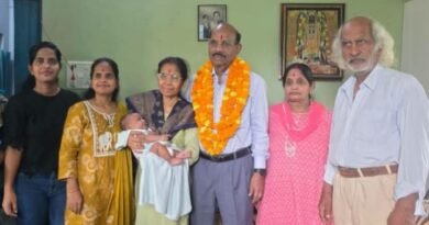 पद्मश्री से सम्मानित डॉ. राजेन्द्र प्रसाद का बहन के घर भव्य स्वागत, तिलक और माल्यार्पण कर परिजनों ने जताई खुशी