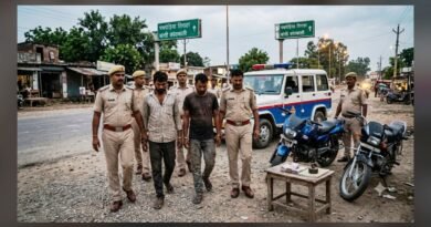सिद्धार्थनगर: बांसी पुलिस की बड़ी कार्रवाई, चोरी की दो बाइक और नगदी के साथ दो शातिर गिरफ्तार