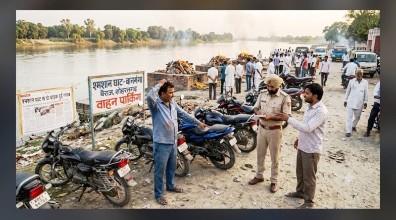 श्मशान घाट से दो बाइकें चोरी: अंतिम संस्कार में शामिल होने गए थे पीड़ित, जांच में जुटी पुलिस