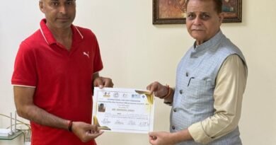 सिद्धार्थनगर के शिक्षक रविन्द्र गुर्जर बने अंतरराष्ट्रीय खो-खो टेक्निकल ऑफिसियल, बढ़ाया जिले का मान सिद्धार्थनगर के शिक्षक रविन्द्र गुर्जर बने अंतरराष्ट्रीय खो-खो टेक्निकल ऑफिसियल, बढ़ाया जिले का मान