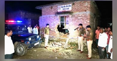 # सेंट्रल बैंक में बड़ी डकैती की साजिश नाकाम: चोरों ने तोड़ी दीवार, पर अलार्म बजने से भागे