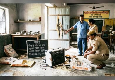 सरकारी स्कूल भी नहीं सुरक्षित! बेखौफ चोरों ने मिड-डे मील का 1.5 कुंतल राशन उड़ाया, साउंड सिस्टम तोड़कर मचाई तबाही