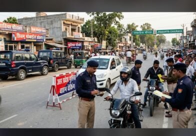 झकहीया चौराहे पर पुलिस का कड़ा पहरा: सघन चेकिंग से नियम तोड़ने वाले वाहन चालकों में मचा हड़कंप झकहीया चौराहे पर पुलिस का कड़ा पहरा: सघन चेकिंग से नियम तोड़ने वाले वाहन चालकों में मचा हड़कंप