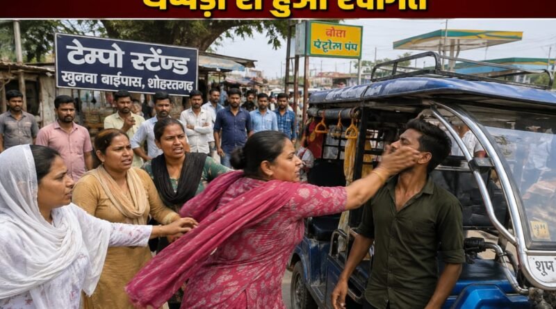 महिला को मोबाइल नंबर देने के आरोप में ई-रिक्शा चालक की पिटाई महिला को मोबाइल नंबर देने के आरोप में ई-रिक्शा चालक की पिटाई