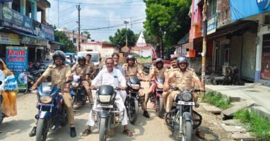 ईद-मिलाद-उन-नबी को लेकर एक्शन में बांसी पुलिस: प्रभारी निरीक्षक ने भारी बल के साथ किया जुलूस मार्ग का निरीक्षण