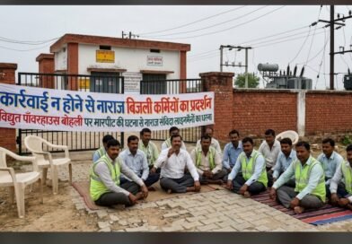 बिजली तार में आ रहे फाल्ट को ठीक करने के लिए पेड़ की डाल काटने पर बिजली कर्मियों से विवाद