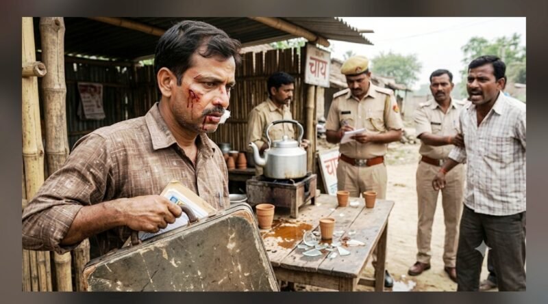 चाय की दुकान पर बहस के बाद LIC एजेंट पर हमला, कांच का गिलास मारकर चेहरे को किया लहूलुहान; मामला दर्ज चाय की दुकान पर बहस के बाद LIC एजेंट पर हमला, कांच का गिलास मारकर चेहरे को किया लहूलुहान; मामला दर्ज