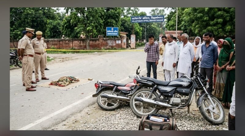 चलती बाइक से गिरकर महिला की दर्दनाक मौत, कलक्ट्रेट के पास हुआ हादसा, परिवार में मचा कोहराम चलती बाइक से गिरकर महिला की दर्दनाक मौत, कलक्ट्रेट के पास हुआ हादसा, परिवार में मचा कोहराम