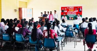 सिद्धार्थनगर में सपा छात्र सभा का जागरूकता व सदस्यता अभियान: पेपर लीक और बेरोजगारी पर चला हस्ताक्षर अभियान