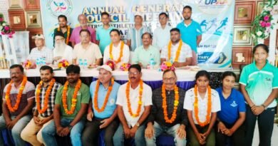 खिलाड़ियों को बेहतर मंच उपलब्ध कराना प्राथमिकता: जिला एथलेटिक्स एसोसिएशन के दोबारा अध्यक्ष बने डॉ. चंद्रेश उपाध्याय