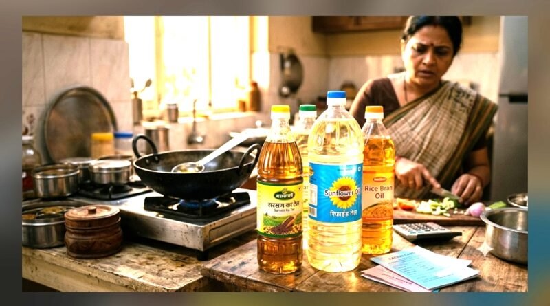 रसोई तेल की कीमतों में लगी ‘आग’: सिद्धार्थनगर में ₹20 तक महंगे हुए सरसों और रिफाइंड तेल, बिगड़ा आम जनता का बजट
