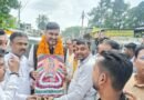उसका बाज़ार में भाजपा के नवनियुक्त ज़िला प्रभारी प्रवीन गुप्ता का जोरदार स्वागत, 2027 के चुनाव के लिए दिया जीत का मंत्र