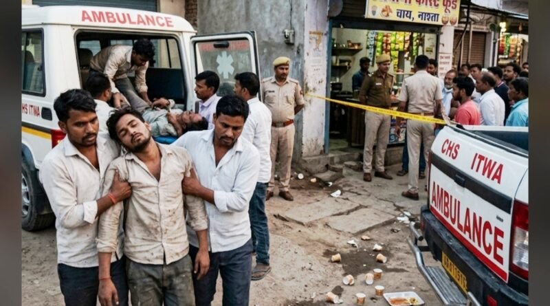 सिद्धार्थनगर में चाय पीने के बाद 4 युवकों की बिगड़ी हालत, गंभीर अवस्था में जिला अस्पताल रेफर