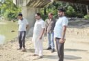मूर्ति विसर्जन के लिए चेयरमैन सुनील अग्रहरि ने किया चरगहवा नदी का निरीक्षण, व्यवस्था दुरुस्त करने के दिए निर्देश