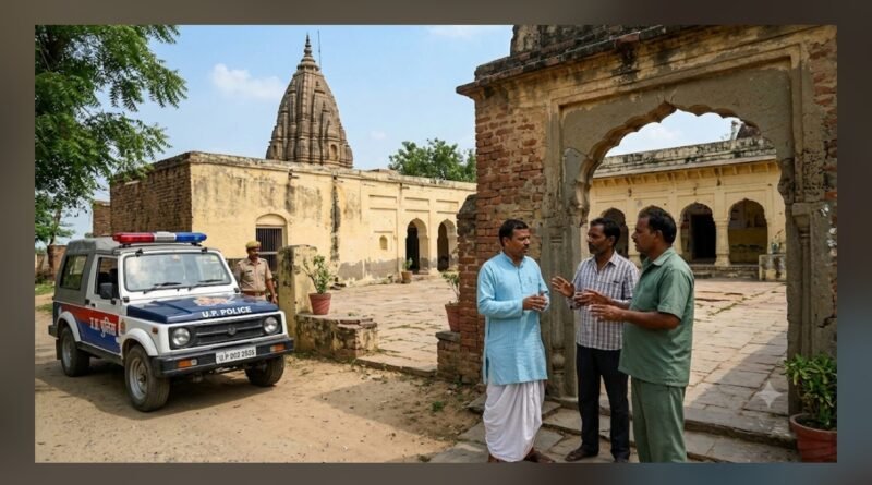 सिद्धार्थ नगर – मासूम बच्ची से अश्लील हरकत करने वाला मंदिर का पुजारी गिरफ्तार, मिठाई का लालच देकर की करतूत