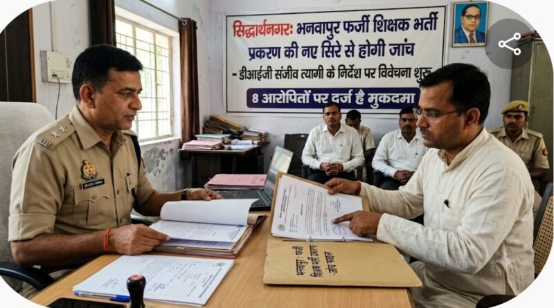 सिद्धार्थनगर: भनवापुर फर्जी शिक्षक भर्ती प्रकरण में बड़ी कार्रवाई, अब नए सिरे से होगी जांच; 8 आरोपितों पर दर्ज है मुकदमा सिद्धार्थनगर: भनवापुर फर्जी शिक्षक भर्ती प्रकरण में बड़ी कार्रवाई, अब नए सिरे से होगी जांच; 8 आरोपितों पर दर्ज है मुकदमा